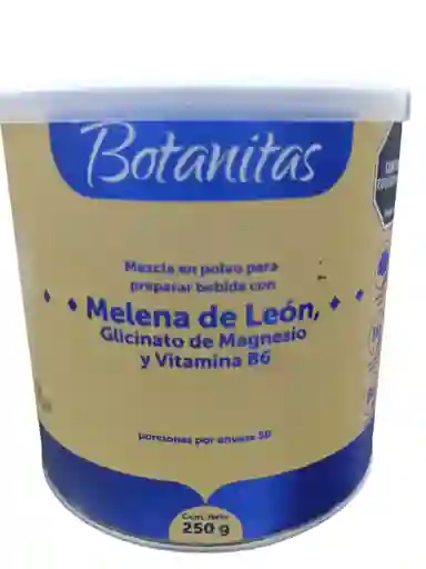 Melena De Leon Con Glicinato De Magnesio Y Vitamina B6 X 250 Gms Botanitas