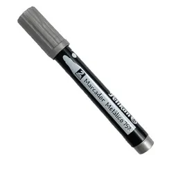 Marcador Pelikan Plata Metalizado