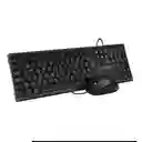 Combo Teclado Y Mouse Alambrico Basik