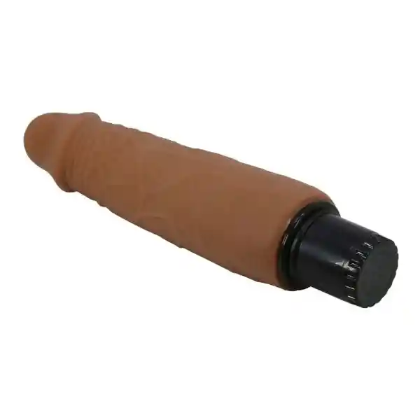 Vibrador Realista Waldorf 21 Cm Sliding Skin Chocolate Piel Deslizante