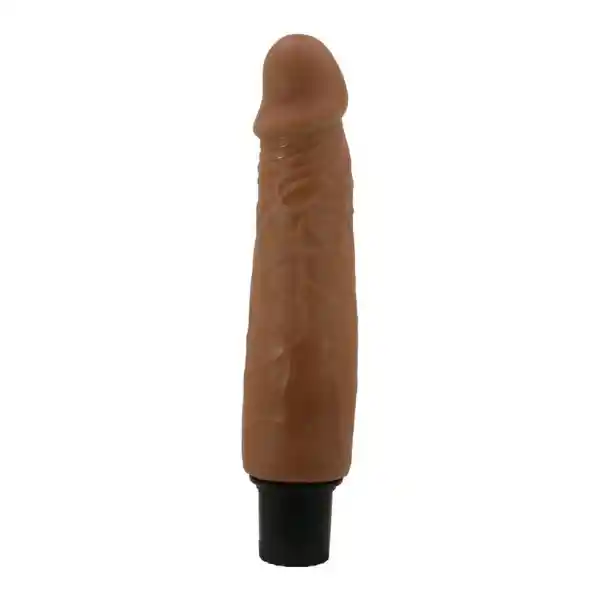 Vibrador Realista Waldorf 21 Cm Sliding Skin Chocolate Piel Deslizante