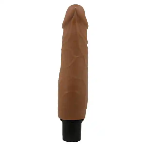 Vibrador Realista Waldorf 21 Cm Sliding Skin Chocolate Piel Deslizante