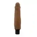 Vibrador Realista Waldorf 21 Cm Sliding Skin Chocolate Piel Deslizante