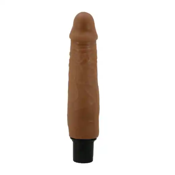 Vibrador Realista Waldorf 21 Cm Sliding Skin Chocolate Piel Deslizante