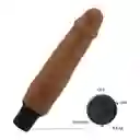 Vibrador Realista Waldorf 21 Cm Sliding Skin Chocolate Piel Deslizante