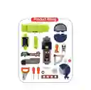 Kit Maleta Herramienta 3/1 Juguete Didáctico Niños Rol Construccion