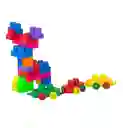Juego Didactico Armatodo X120 Fichas Grande Plastica Multicolor