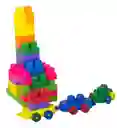 Juego Didactico Armatodo X120 Fichas Grande Plastica Multicolor