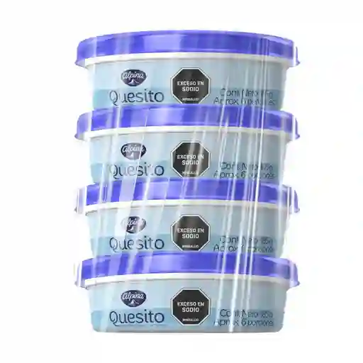 Alpina Quesito 4 Unidades / 185 G