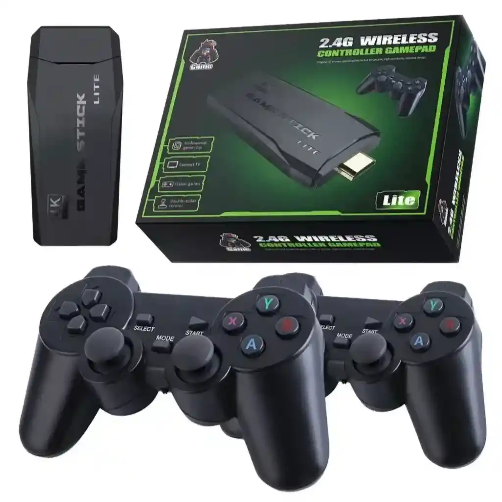 Consola Videojuegos Gamer Stick Lite 4k