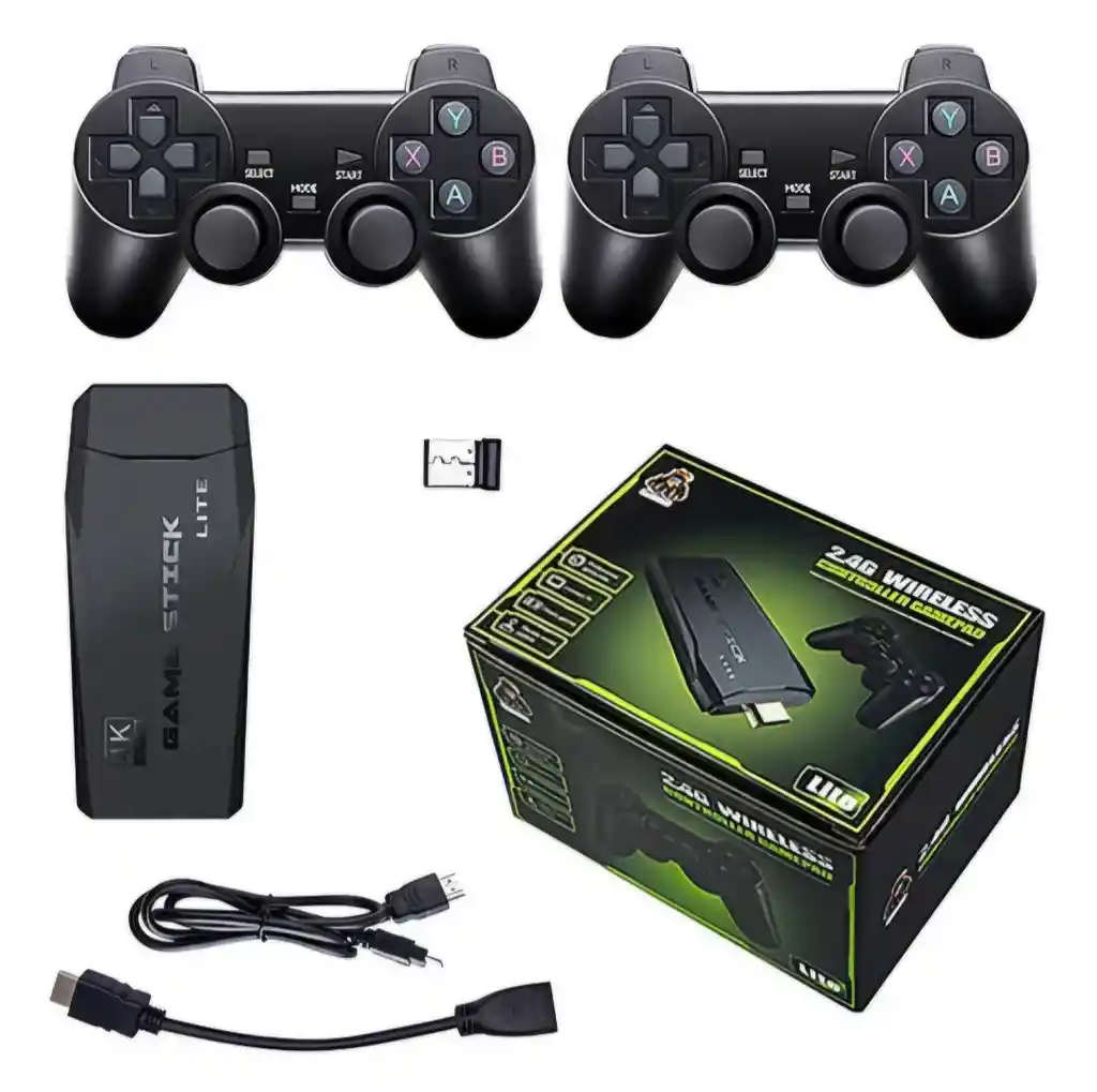 Consola Videojuegos Gamer Stick Lite 4k