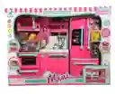 Juguete Para Niñas Mini Cocina Con Luz Y Sonidos