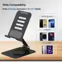 Soporte Celular Y Tablet Giro 360 En Acero