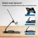 Soporte Celular Y Tablet Giro 360 En Acero