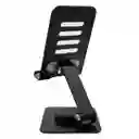 Soporte Celular Y Tablet Giro 360 En Acero