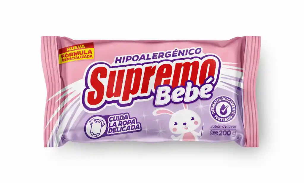 Supremo Jabón Hipoalergénico Aroma Bebé 