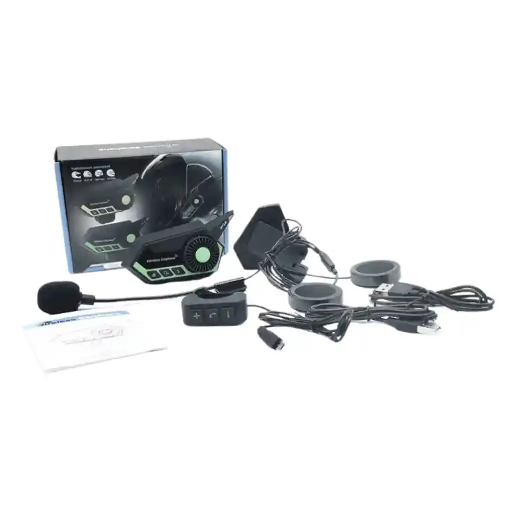 Intercomunicador Para Casco Modelo Bt18