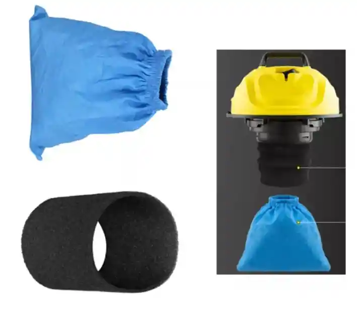 Bolsa De Tela Filtro Aspiradora Karcher Wd1 O Mv1