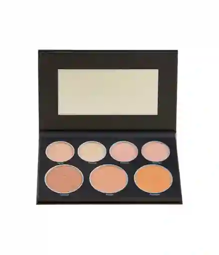 Paleta De Contornos E Iluminador Glamblack Atenea