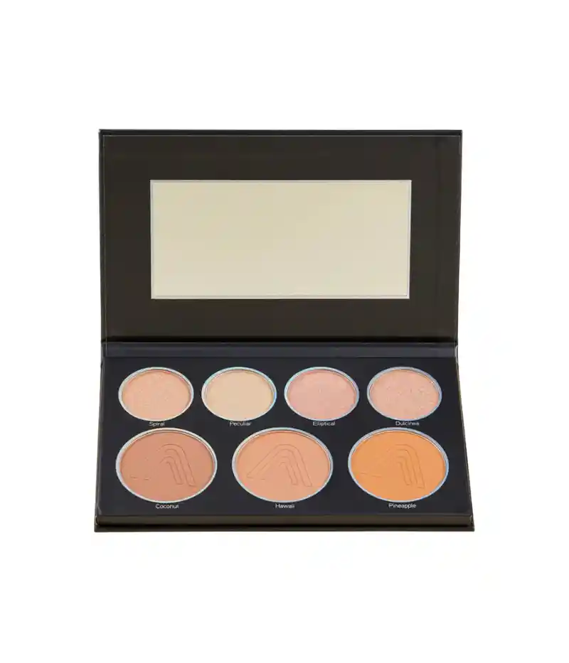 Paleta De Contornos E Iluminador Glamblack Atenea