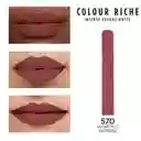 Labial L'oréal Paris Color Riche Intense Volume Matte 570 Worth It Intense