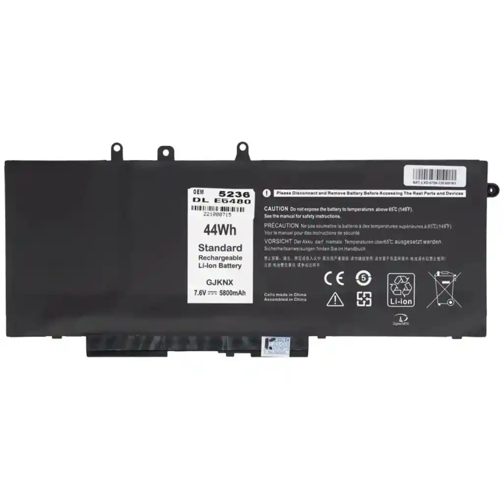 Batería Oem Para Portátil Dell Latitude E5480 De Larga Duración