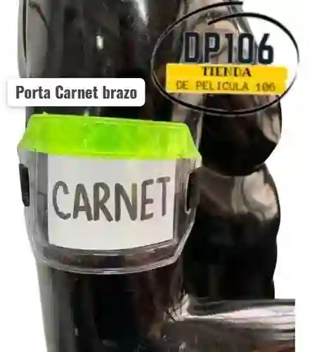 Porta Carnet Para Brazo Horizontal X 1 Und