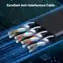 Cable Ugreen Cat8 Plano Suave 6m Rj45 Alta Velocidad