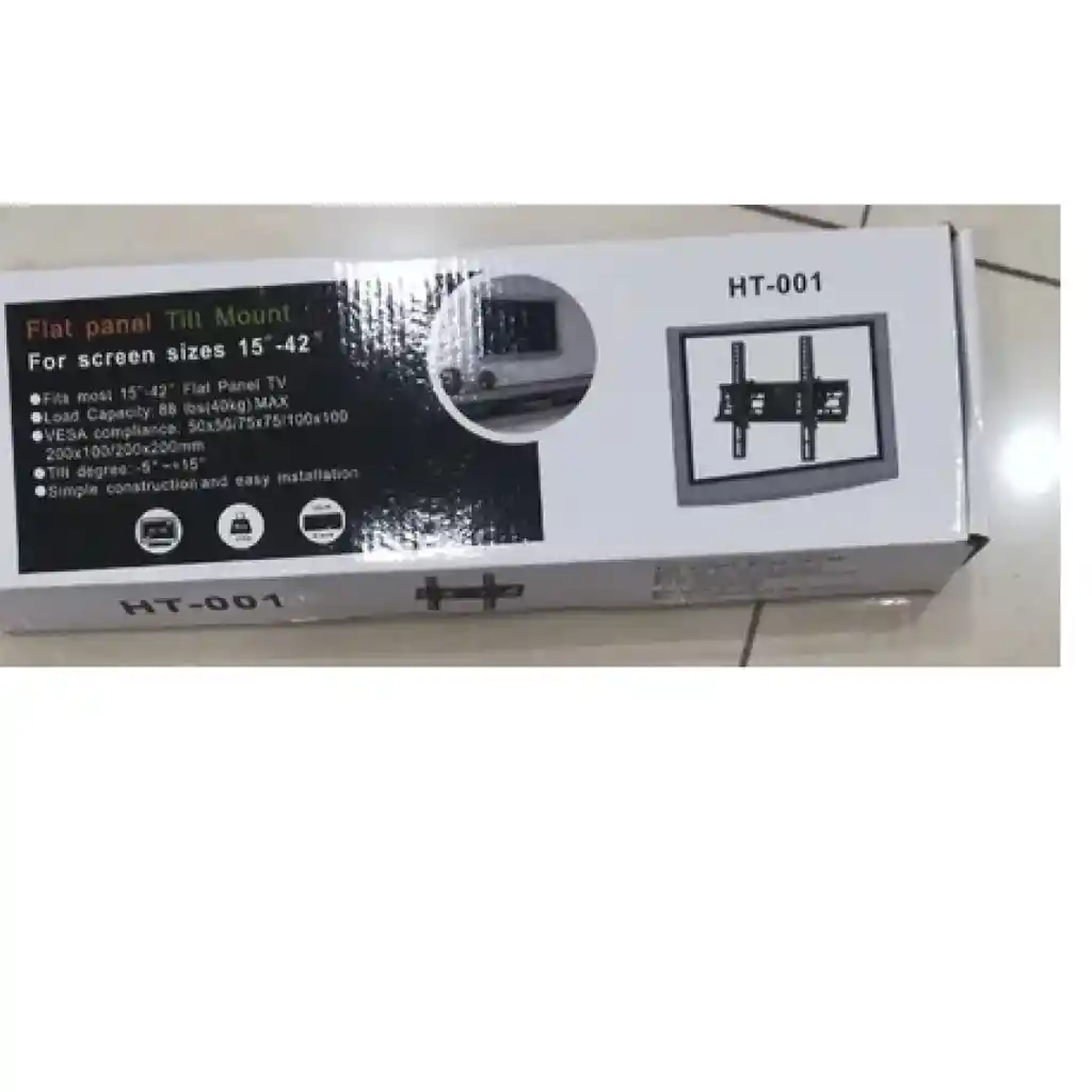 Soporte Fijo Para Tv Desde 14 Hasta 42 Pulgadas Inclinable