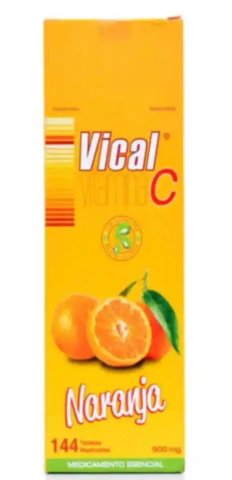 Vitamina C Naranja Blister X 10 Tabletas