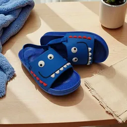 Chanclas Ojitos Azules Para Niños Talla 25