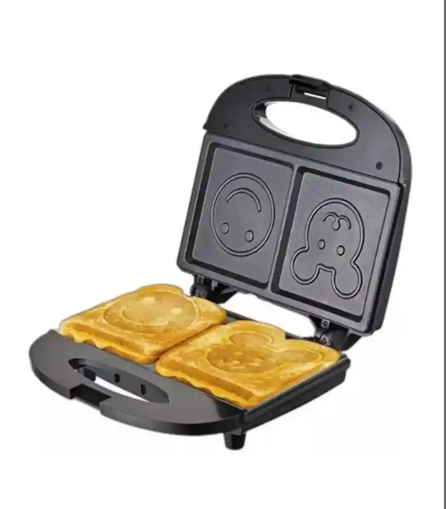 Sándwiches Tostadora Eléctrica Diseño Caritas