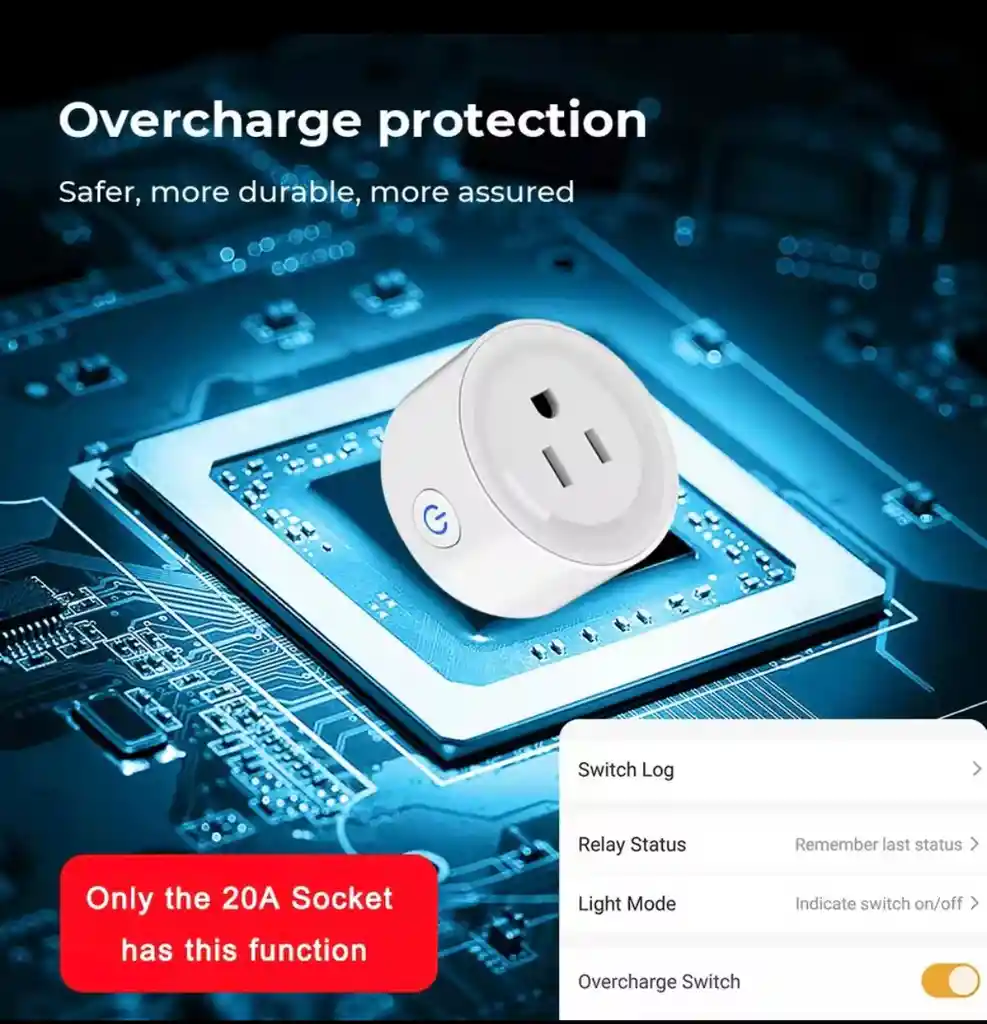 Enchufe Inteligente Wifi Smart Plug Google Nest Y Alexa