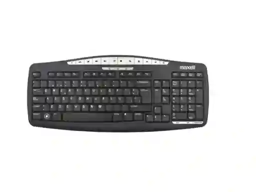 Teclado Usb De Cable Multimedia Tipo Oficina | Maxell Kb-100