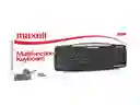 Teclado Usb De Cable Multimedia Tipo Oficina | Maxell Kb-100