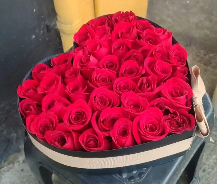 Corazón De Rosas
