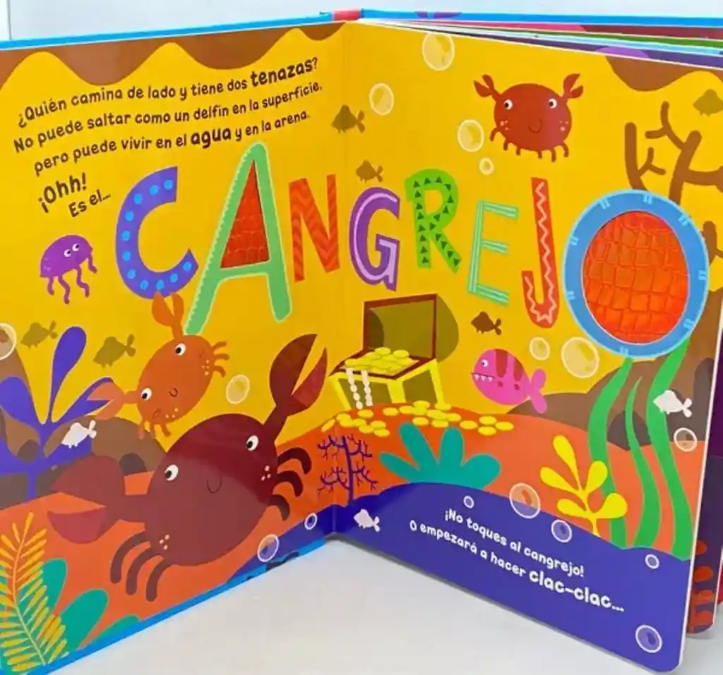 No Toque Al Cangrejo Textura