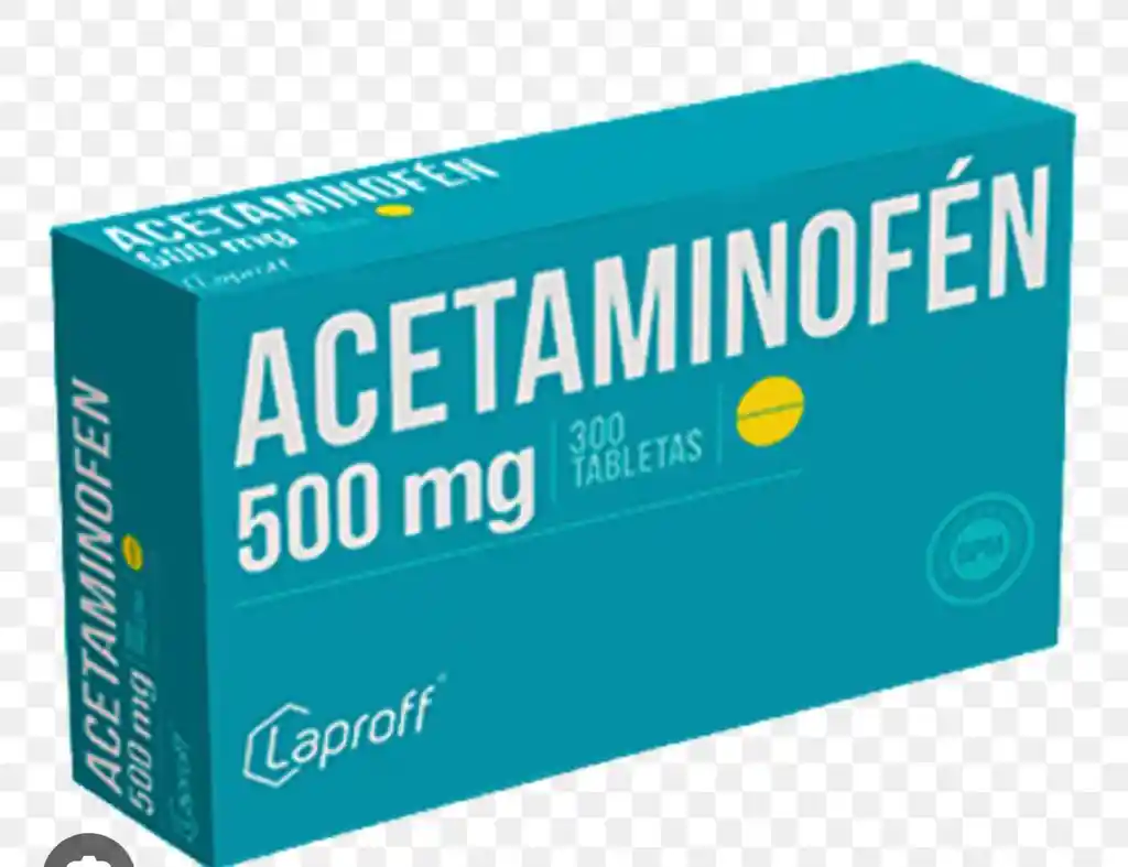 Acetaminofen 500 Blister X 10 Tabletas