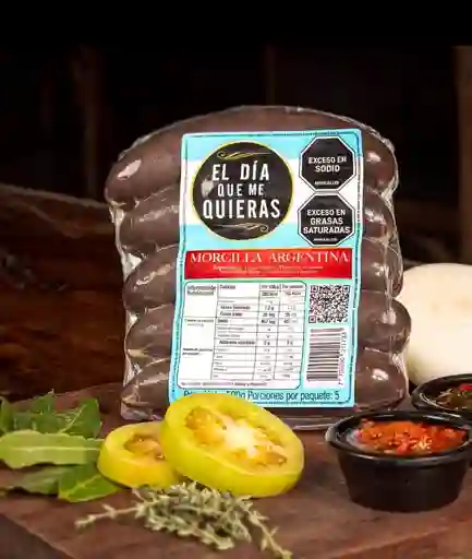 Morcilla Argentina X 5 Unidades
