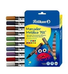 Marcador Pelikan Metalizado Colores Surtidos