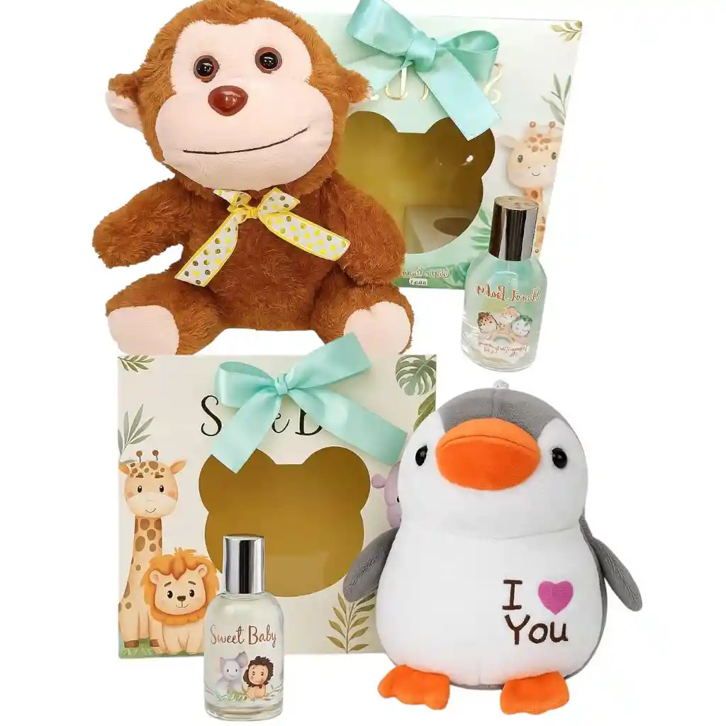 Perfume Niños Y Niñas Con Peluche