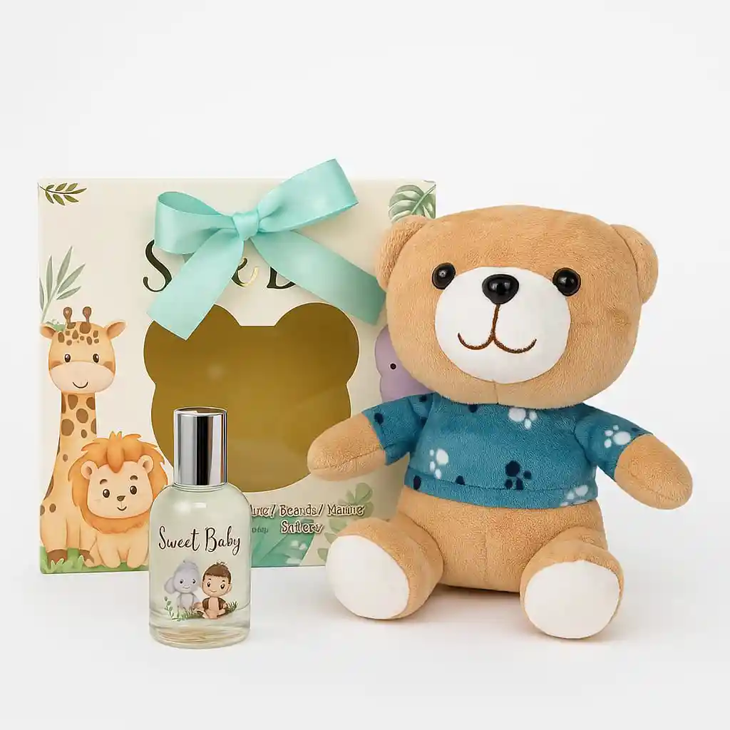 Perfume Niños Y Niñas Con Peluche
