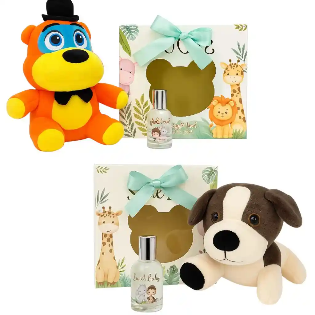 Perfume Niños Y Niñas Con Peluche