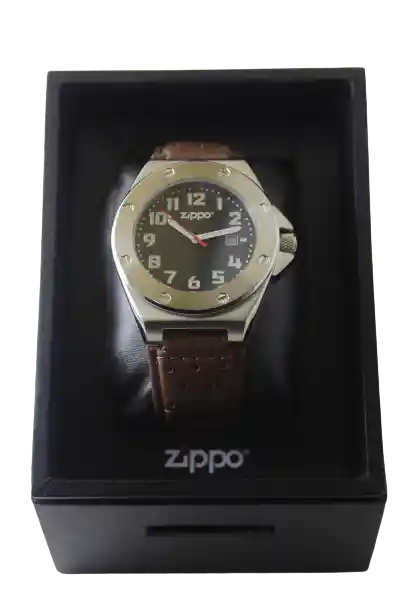 Reloj Zippo Deportivo Pulso Café