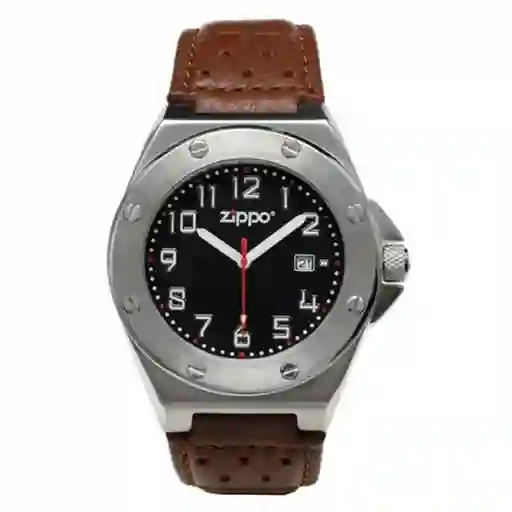 Reloj Zippo Deportivo Pulso Café