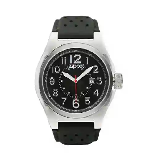 Reloj Deportivo Zippo En Cuero