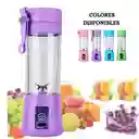 Licuadora Portátil Recargable Usb Batidora Vaso Plastico
