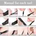 Kit Corta Unas Set Manicura Pedicura 12 Piezas