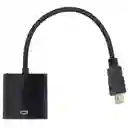 Adaptador Hdmi A Vga Ot5165 Color Negro