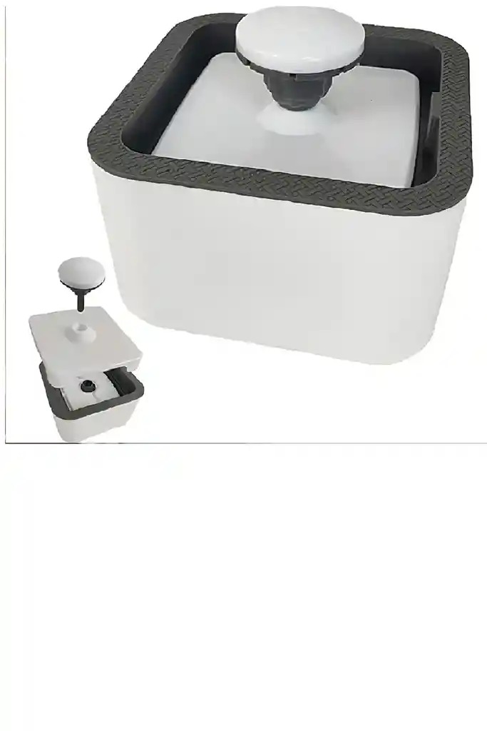 Bebedero Para Mascotas, Fuente Automática De Agua Para Gatos Y Perros, Color Blanco, 110 V/220 V